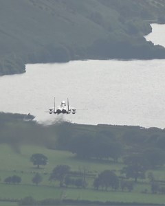 Final pass yesterday at Mach Loop. F-15 Card flight 28.8.24 Watch how he pulls up at the lake. | Aviation Channel