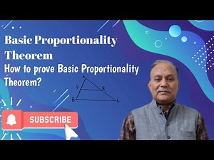 Basic Proportionality Theorem// Proof of Basic Proportionality Theorem// How to prove B.P.T