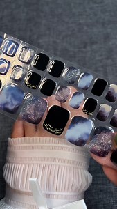 7.6K reactions · 36 shares | Gel foot stickers #gel nail stickers #toe nail art #nail art #super beautiful nail art #nail | Nailstickers | Facebook