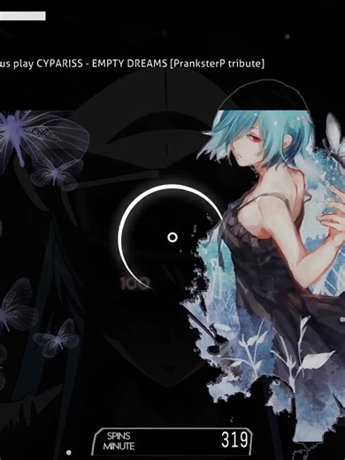 Empty Dreams Crashing at the end, love it #osugame #rhythmgame #gaming #fyp #osu #aim