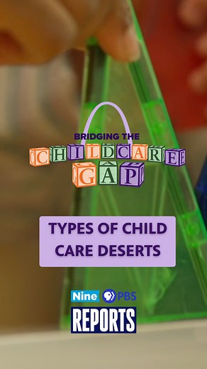 What are child care deserts and how are they impacting families and early childhood educators? In this episode of #NinePBSReports' "Bridging the Child Care Gap," our panel of parents, educators, and experts discusses the challenges of finding quality care and explores exciting new developments meant to help both providers and families with accessibility and affordability. You can catch that full episode here on the #NinePBS YouTube Channel: https://youtu.be/IcrJIG-UoTw. | via Kara Vaninger for N