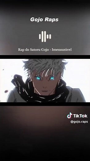 Rap do Satoru Gojo - Imensurável Feat: ‪@Gabriza‬ (Jujutsu Kaisen) | VGBeats #rap #satorugojo #jujutsukaisen #vgbeats #musica