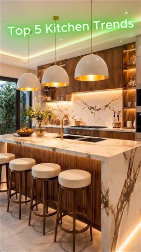 Top 5 Modern Kitchen Design Trends 2026 | Luxury Home Inspiration