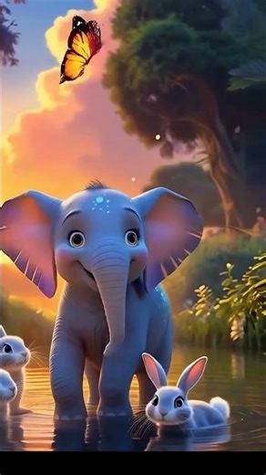 Cute Elefint 💗💗 सुंदर हाथी#Yt Shorts