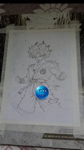 Subscriber Requested Drawing | Goku Drawing Easy Step by Step ✏️ | Dragon Ball Art