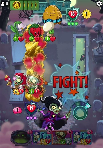July 26 #dailychallenge #pvzheroes frenzy + tricks = Surprise! #pvzheroesgameplay #gaming #shorts