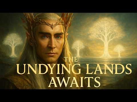 What Happened to Thranduil in the Undying Lands? | The Elvenking's Final Journey | LOTR