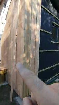 How to get started with installing wood cladding (continued)