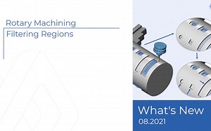 【ModuleWorks】Rotary Machining - Filtering Regions