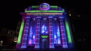 19K views · 302 reactions | LUMA Projection Arts Festival 2018 is proud to present... "The Machine" By Favorite Color 49 Court Street, Binghamton, NY Edit by Tice Lerner | LUMA Projection Arts Festival | Facebook
