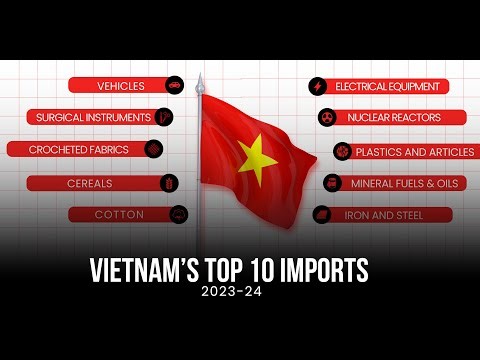 Vietnam's Top 10 Imports in 2023-24: A Comprehensive Analysis | Tradeimex