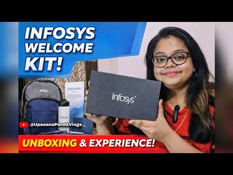 Infosys Welcome Kit Unboxing 😍 | What New Joiners Get! 