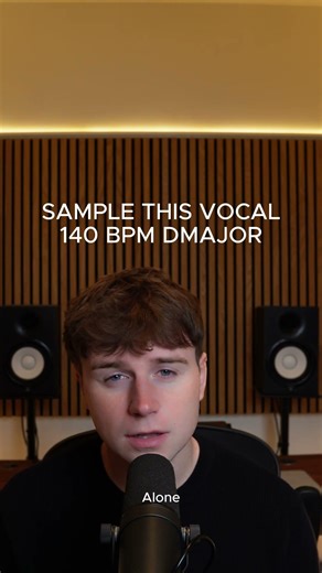 Comment ‘sample’ for the vocal!