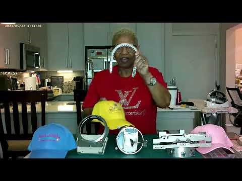 Brother's Flat Brim Cap Hooping System Demo