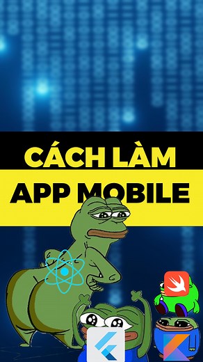 📲 Muốn làm 1 Ứng dụng di động - Mobile App thì nên bắt đầu từ đâu? IOS và Android khác nhau ra sau? Sử dụng ngôn ngữ lập trình nào thì phù hợp? Xem ngay Clip dưới đây để có câu trả lời chính xác nhất 👇👇👇 #cybersoft #techx #hoc_laptrinh #lap_trinh #hoc_lap_trinh_mien_phi #hoclaptrinhmienphi #luyencode #cautrucdulieu #giaithuat #mobileapp #ungdungdidong | CyberSoft - Đào Tạo Chuyên Gia Lập Trình & Công Nghệ