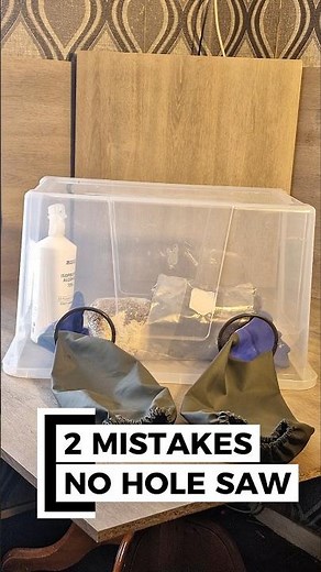 Building a Still Air Box Without a Hole Saw