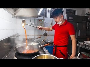 Wok Master!!! UNBELIEVABLE Skills Creating Delicious Dishes!