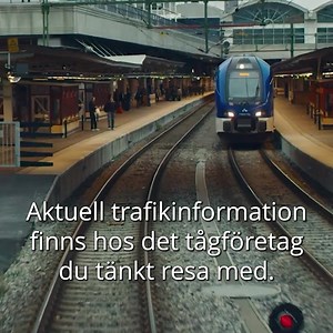 Under Kristi himmelsfärdsveckan fortsätter årets banarbetssäsong med ett stort antal arbeten som på ett eller annat sätt får påverkan på tågtrafiken. Vi är till exempel ute i spåren på västkusten, i Småland och i Dalarna. Men också i Västernorrland och Mälardalen, Västerbotten och Dalsland. Helt enkelt både här och där! Vi är framtiden på spåren och fortsätter rusta upp järnvägen för att kunna möta en ökande efterfrågan på klimatsmarta resor och transporter. Håll dig uppdaterad, för mer informat