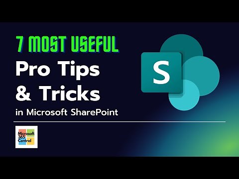 SharePoint Tips & Tricks Document Library Top 7 Pro Tips