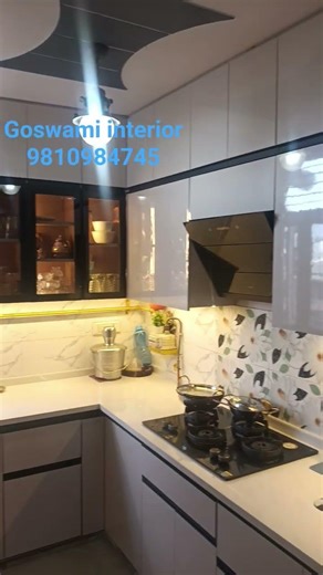 Modular kitchen design #goswami interior#renivation