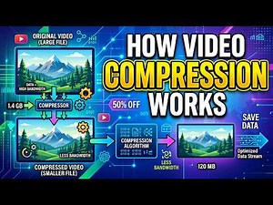 How Video Compression Works – Turning Massive Video Files Into Something Streamable.