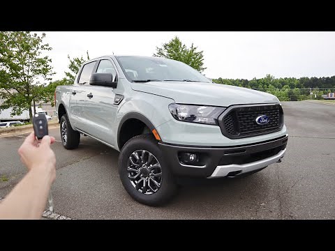 2021 Ford Ranger XLT: Start Up, Walkaround, Test Drive and Review
