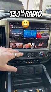 Every 14-18 gm truck needs this #sierra #silverado #trucks #carplay