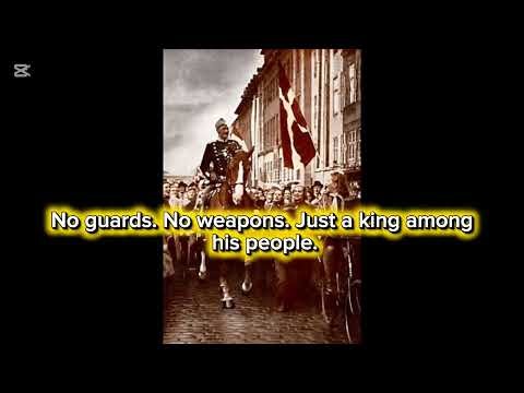 The King Who Refused to Run from the Nazis #history