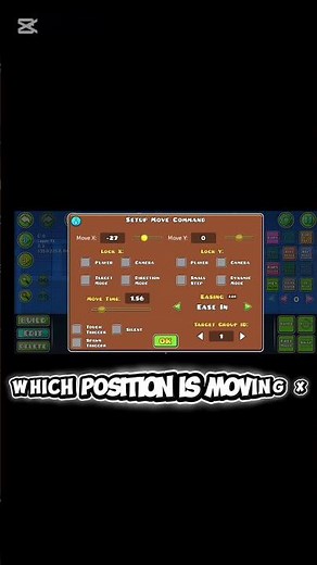 How to use the Move trigger #gd #geometrydash #gaming