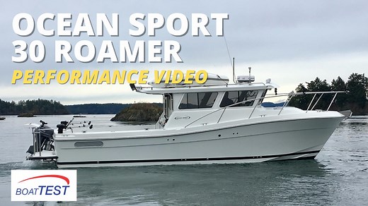 The Ocean Sport 30 Roamer is a no-nonsense outboard-powered fishing boat built by the folks who manufacture the Nordic Tug brand. See our new test video below! https://boattest.com/boats/ocean-sport/30-roamer-review | BoatTEST.com