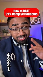How to BEAT 99% of Computer Science Majors #compsci #coding #tech #fyp | Sajjaad Khader