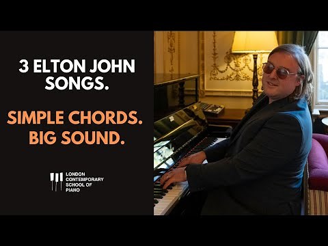 3 Elton John Songs For Beginners
