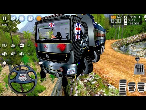 12 Wheeler Heavy Offroad Truck Driving | Bus Simulator Indonesia Truck Mod | Bussid Game 2026