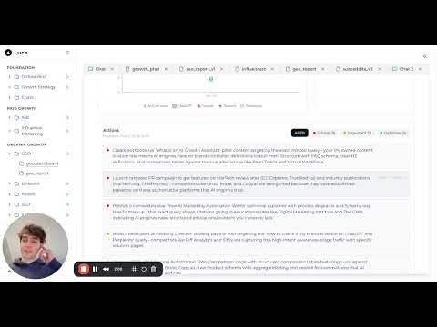 Introducing Luce - Automated Growth for Your Startup