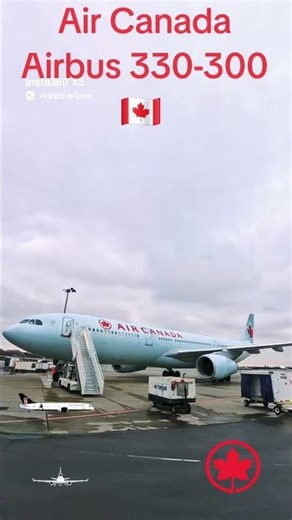 Air Canada Airbus 330-300 🇨🇦 #aviation_lovers #aviation #adventuresonwheels #insta360