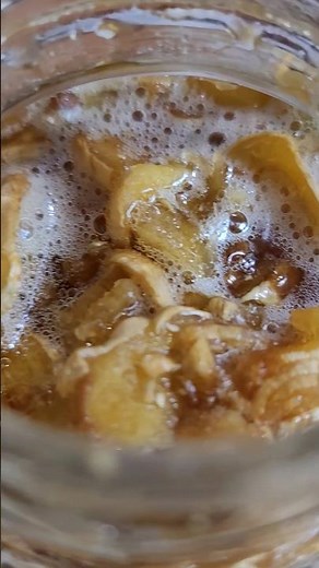 how to Ferment ginger and honey #tips #tipsandtricks #fermentation#honey #ginger #probiotics #immune