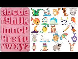Lets Learn A to Z Alphabets with Objects for Children