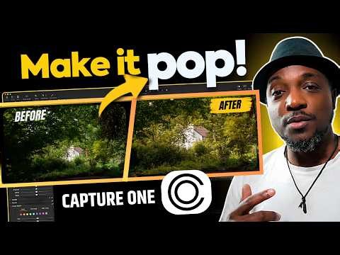 Capture One Photo Editing: Make Your Subject Pop!
