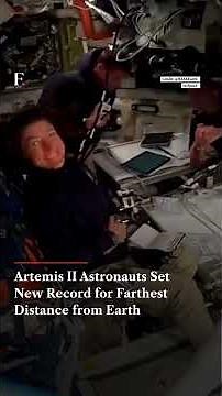 Artemis II Astronauts Set New Record for Farthest Distance from Earth | N18G