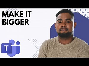 How to Make Icons and Text Larger in Microsoft Teams (Step-by-Step 2026)
