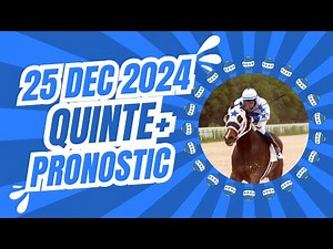 Découvrez le Secret pour Gagner au Quinté+ du 25/12/2024 | Bravo Turf
