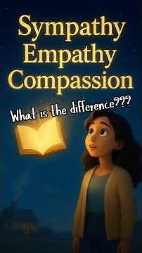 👉 What Is the Difference? Sympathy vs Empathy vs Compassion #motivation #lifelessons #shorts