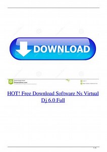 Ns Virtual Dj 6. 0 Full Software Free Download