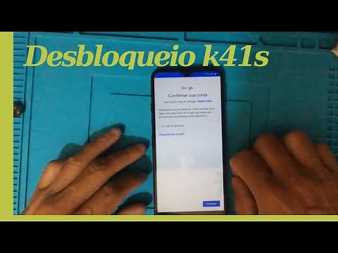 como desbloquear LG k41s - remover conta google