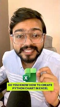 Don't Use Basic Chart in Excel‼️Instead Use Python in Excel #excel #exceltips #shorts