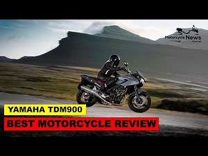 YAMAHA TDM900 BEST MOTORCYCLE REVIEW | 10v, parallel twin 6 gears