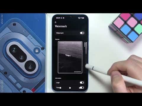 Nothing Phone 4a How to Add Date and Time Stamp to Photos