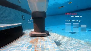 When leaves and debris take over, let the Voltera 105 handle the heavy lifting with ease. Built to take on even the heaviest leaf loads, this is your pool’s best friend when things get messy. With 75 minutes of runtime and a large 6.5-liter capacity, you won’t be stopping every five minutes to empty it. And with its dual-stage filtration, it handles everything from big leaves to fine dust effortlessly—no cords or hoses to slow you down. ✔️ Extra-wide 51cm cleaning head ✔️ Dual-stage filtration f