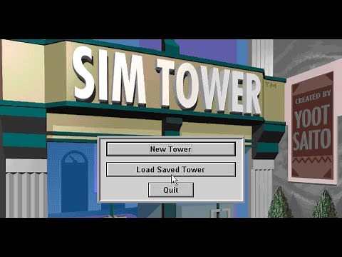 SimTower: The Vertical Empire Part 1 - Full Gameplay Walkthrough No Commentary