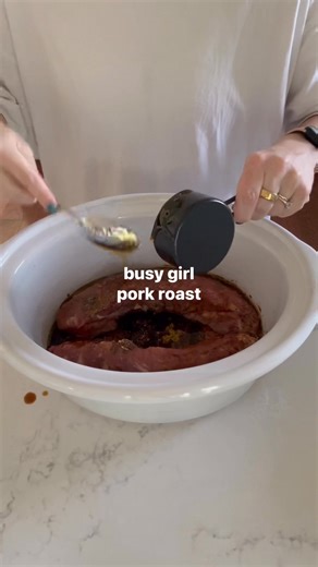 Macros (per serving, based on 10 servings): V Calories: ~210 6 Protein: ~25g Ingredients: • 2.5 Ib pork tenderloin • ¼ cup olive oil • ¼ cup soy sauce • ½ cup honey • 4 tbsp steak seasoning • ½ tsp garlic powder • ½ tsp ground ginger • ½ tsp red pepper flakes | Taylor Cumbo simply, healthy recipes